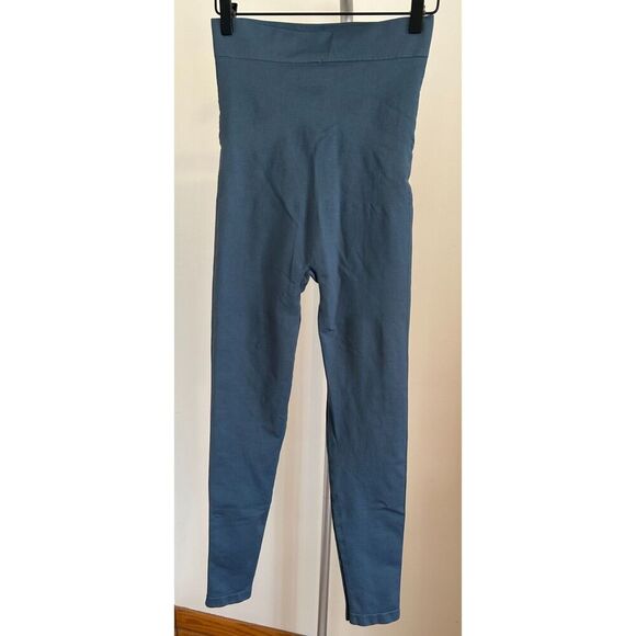 BLANQI Everyday Belly Support Maternity Royale Blue Leggings size M - Picture 2 of 3